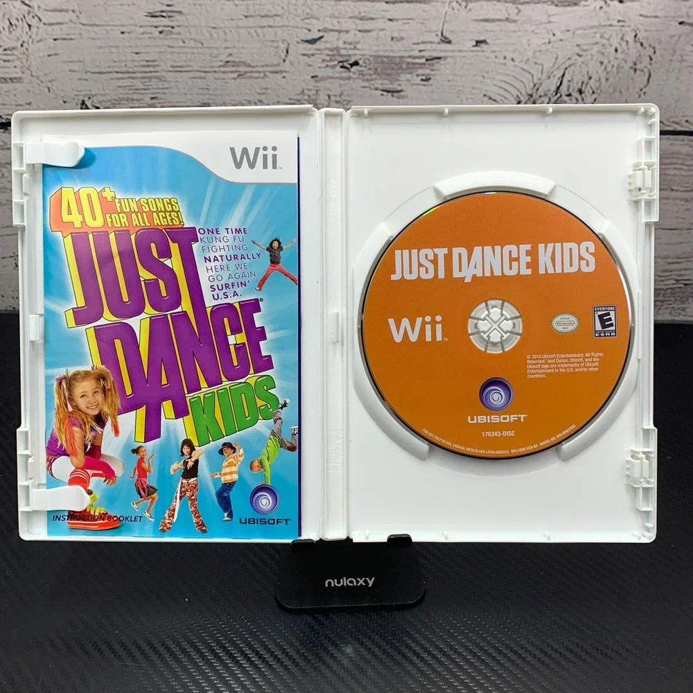 Just Dance Kids Wii Game 40+ Fun Songs‎ Family Dance Party Tested Working